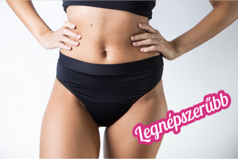 Long legs fekete menstruációs bugyi